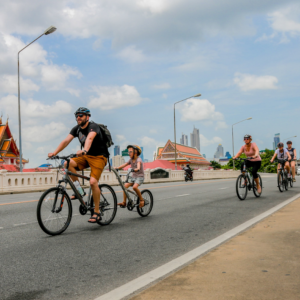 join in bangkok canal boat and bike tour