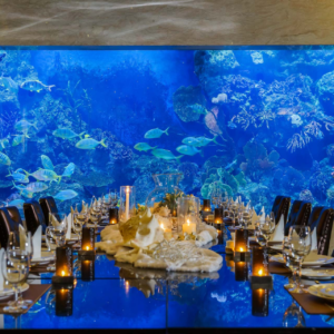 copper aquarium restaurant at amaranta hotel bangkok